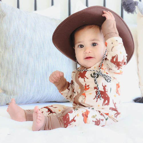 Giddy Up Convertible Zip Romper