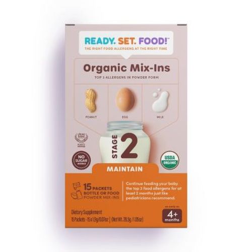 Ready, Set, Food! Early Allergen Introduction Mixins Baby Meals - Stage 2 - 1.2oz