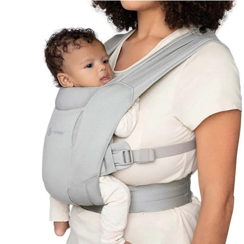 Ergobaby Embrace Soft Air Mesh Carrier - Soft Grey