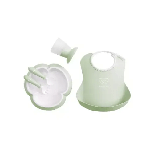 Brands We Love Baby Dinner Set, Powder Green by Janie and Jack
