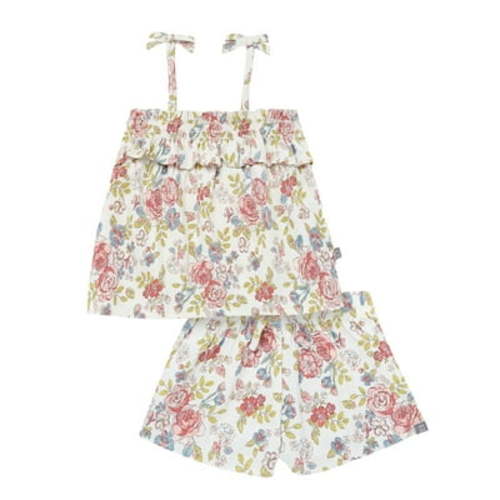 Modern Moments Toddler Girl Smocked Short Set, 2-Piece, Sizes 12M-5T