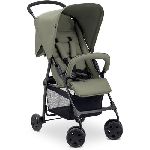hauck Lightweight and Compact Travel Baby/Toddler Foldable Stroller, Sport, Dark Olive