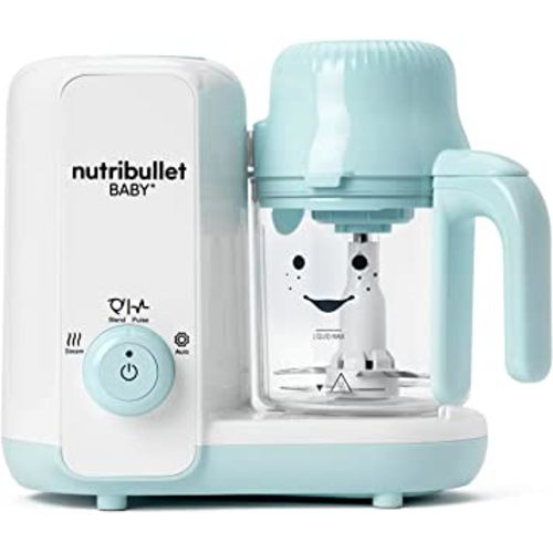 nutribullet Baby Steam + Blend, White/Blue.