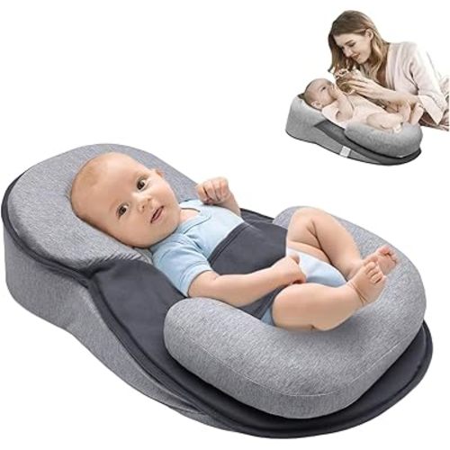 Reflux Pillow for Baby,Baby Feeding Support Pillow,Keesley Rest Nest Bed,Reducing Spit-Up Nursing Pillow,Anti Reflux Newborn Feeding Pillow