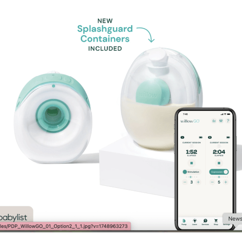 Willow Go™ Wearable Breast Pump - Highest Capacity Pump | Willow – Willow Pump