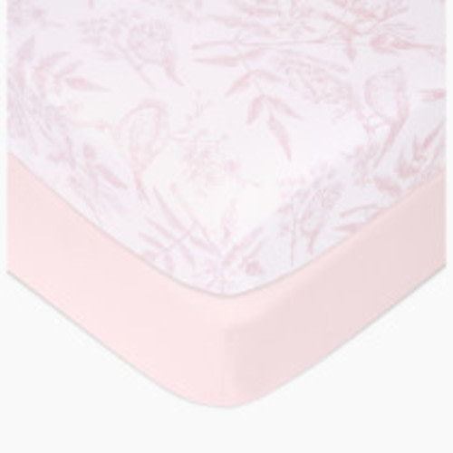 Aden + Anais 2-Piece Cotton Sheet Set - Flowers Bloom