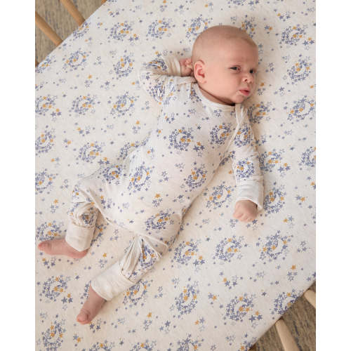 Lullaby Sky Crescent Zippy | Little Sleepies