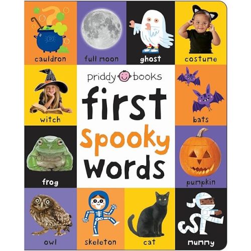 First 100 Padded: First Spooky Words Board book – August 2, 2022