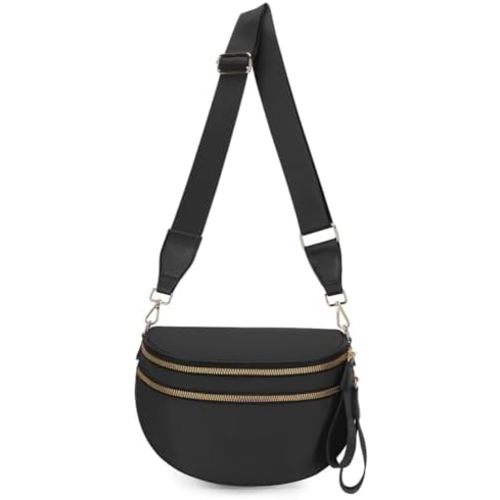 Checkered Crossbody Bum Bags for Women Nylon Checkered Purse Checkerboard Fanny Pack