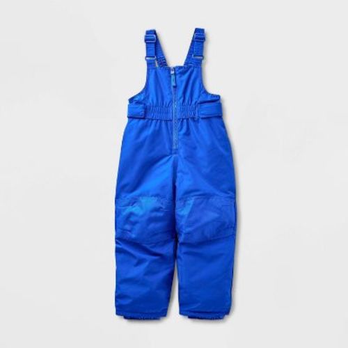Toddler Solid Snow Bib - Cat & Jack™ Royal Blue