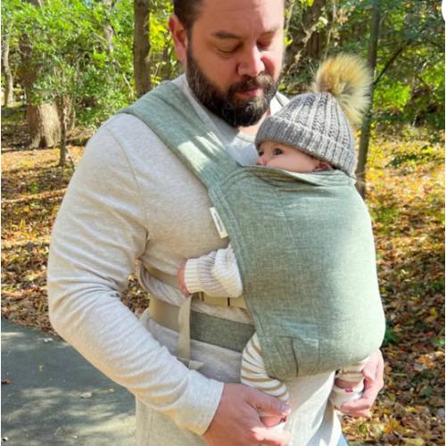 Green Baby Carrier | Ergonomic Soft Structured Carrier