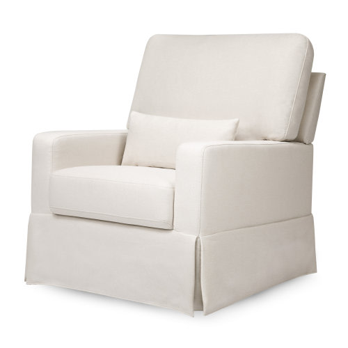 Crawford Upholstered Swivel Glider