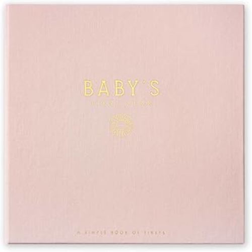 Lucy Darling Baby Memory Book, Luxury Baby First Year Book & Photo Album for Baby Boy/Girl, Keepsake Baby Books & Journals, Gender Neutral Memories & Milestone Book, Pregnancy Gift - Wildflower Meadow
