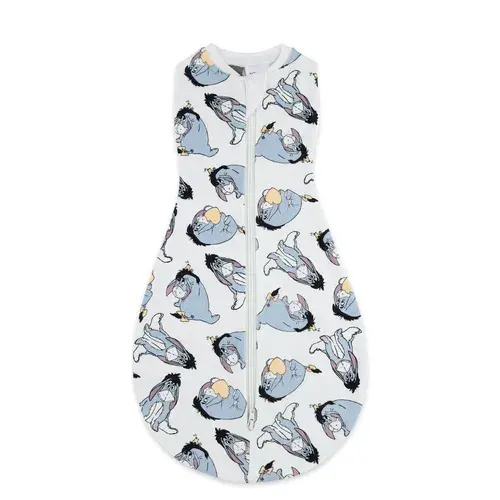 Disney Swaddle Sleeveless Eeyore 1 Tog Size Newborn | Baby Bunting AU