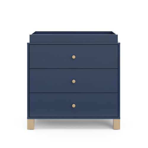 California 3 Drawer Chest With Topper