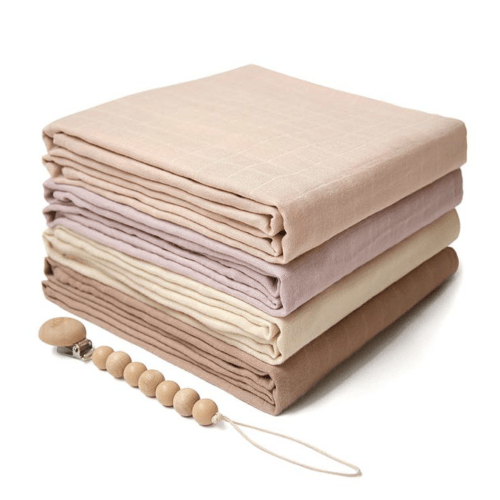 Muslin Swaddle Blanket (Neutral Natural)