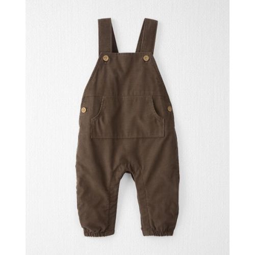 Baby Organic Cotton Corduroy Overalls in Brown - Little Planet | Carter's