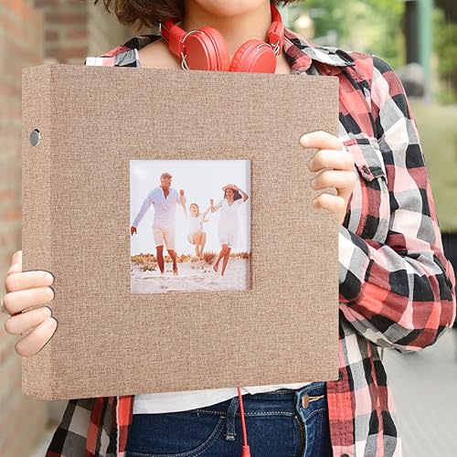 Tan Photo Album 4x6 1000 Capacity
