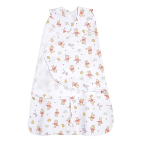 100% Cotton Baby Swaddle Winnie the Pooh Rainbows | HALO US