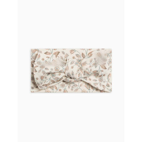 Yuma Floral / Teal + Taupe