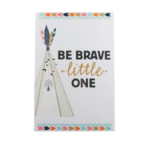 Tribal Baby Wooden Sign - Home Decor - 1 Piece