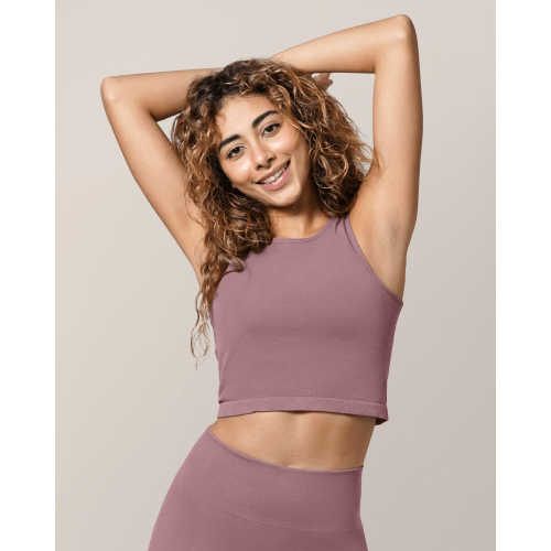 Sublime® Bamboo Hands-Free Pumping Longline Bra Top | Oatmeal Heather - Kindred Bravely