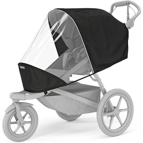 Thule Urban Glide Stroller Rain Cover, Black