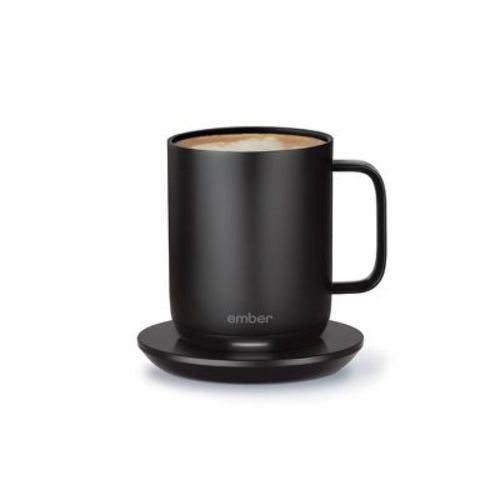Ember Mug 2 10oz Temperature Control Smart Mug Black: Keeps Coffee Hot, Hand Wash, Includes Coaster, Hot Beverages