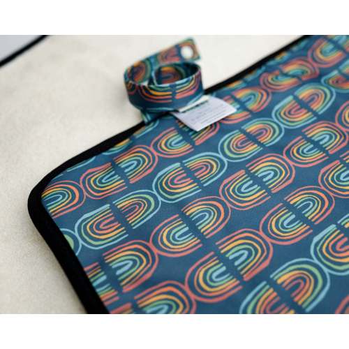 Ultra-Soft Bamboo Machine Washable and Wipeable Diaper Change Mat