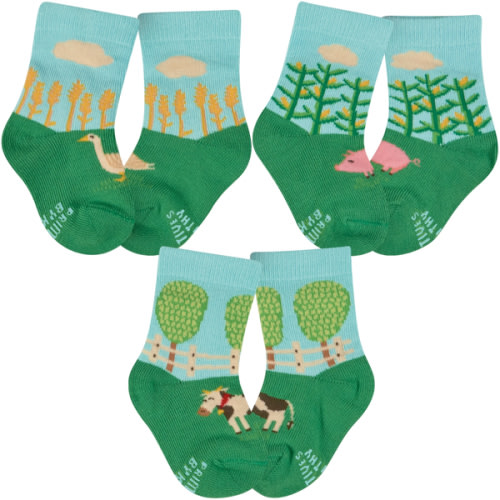 Little Farm Baby Sock Set | Primitives By Kathy