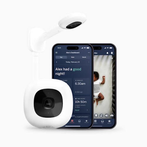 Nanit Pro Smart Baby Monitor and Wall Mount