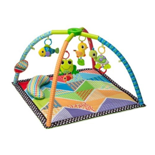 Infantino Square Twist and Fold Activity Gym - Pond Pals