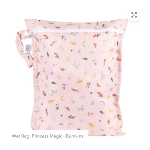 Disney Princess Wet Bag For Dirty Diapers, Clothes + More! | Bumkins
