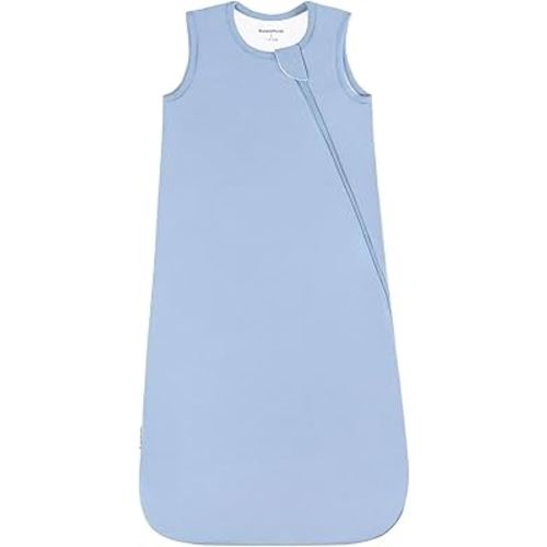 Rayon Made from Bamboo Sleep Sack 6-12 Months 0.5 Tog Soft Lightweight Toddler Sleep Sack for Babies 2-Way Zipper Wearable Blanket Baby 6 Months
