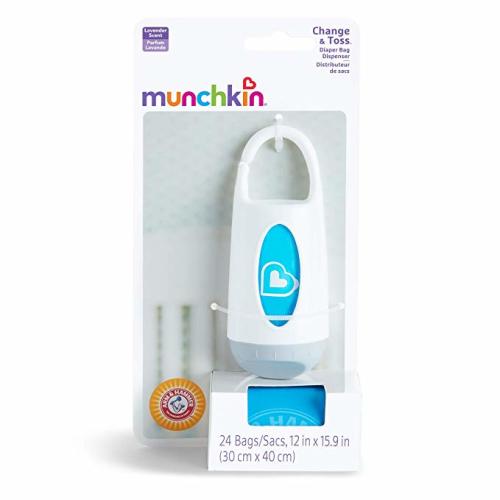 Munchkin Arm & Hammer Diaper Bag Dispenser, Colors May Vary