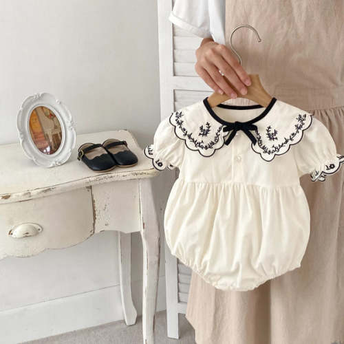 Harper Embroidered Romper