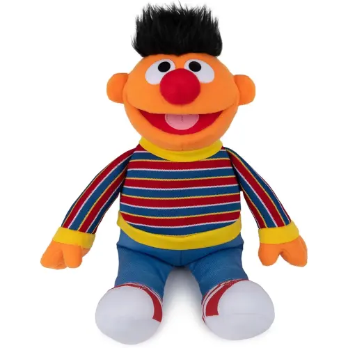 GUND Sesame Street Official Ernie Muppet Plush, Premium Plush Toy for Ages 1 & Up, Orange, 13.5”