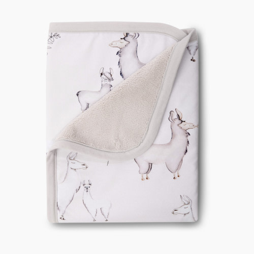 Oilo Studio Jersey Cuddle Blanket - Llama