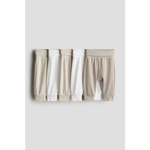 5-PACK FOLDOVER-WAIST PANTS
