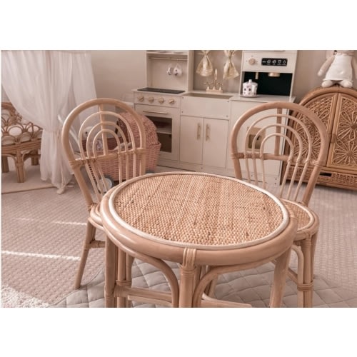 Brielle Rattan Children's Table – Lila & Leo