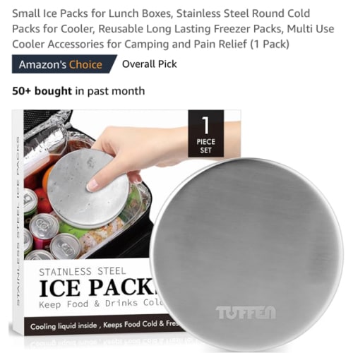 Amazon.com : tuffen small ice pack