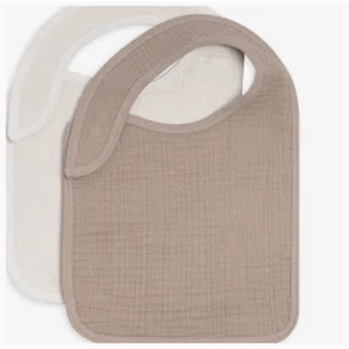 2-Pack Muslin Bibs