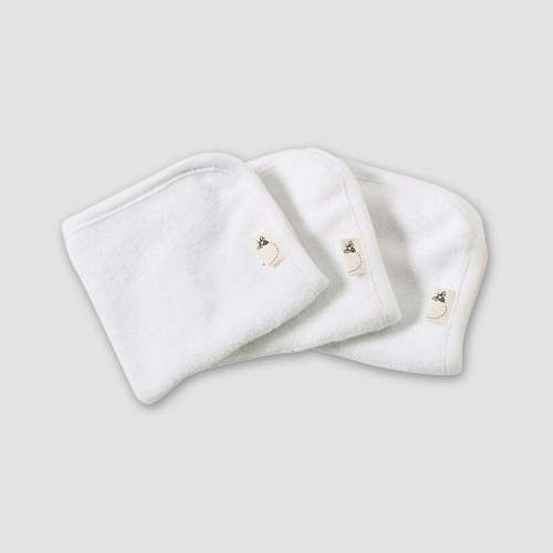 Burt's Bees Baby Washcloths, 3-Pack - Cloud