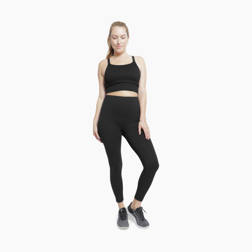 Ingrid and Isabel Active Postpartum Compression Leggings - Black, Xl