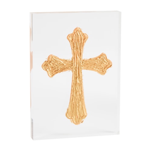 Tall Cross Acrylic Cross Plaque