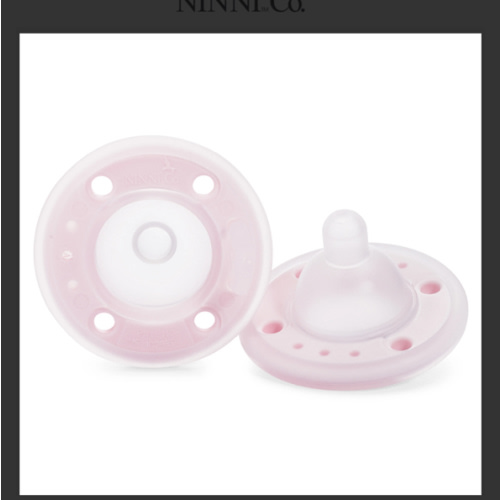 Ninni Pacifier Petal Pink 2 Pack