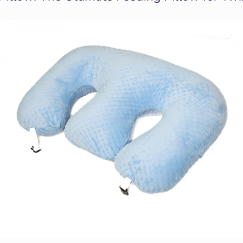 Twin Z Pillow: The Ultimate Feeding Pillow for Twins blue