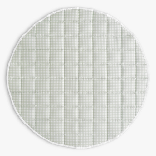 Picnic Gingham Play Mat - Green