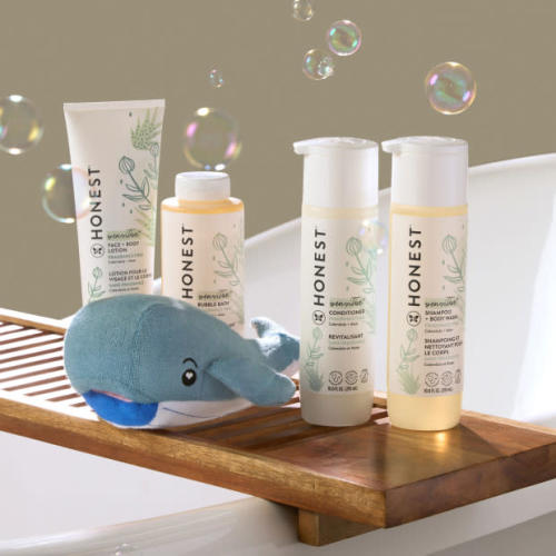 The Honest Company Bath Gift Set - Sensitive (Fragrance Free)