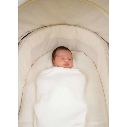 Ergonomic Muslin Mattress Cover for Stroller
